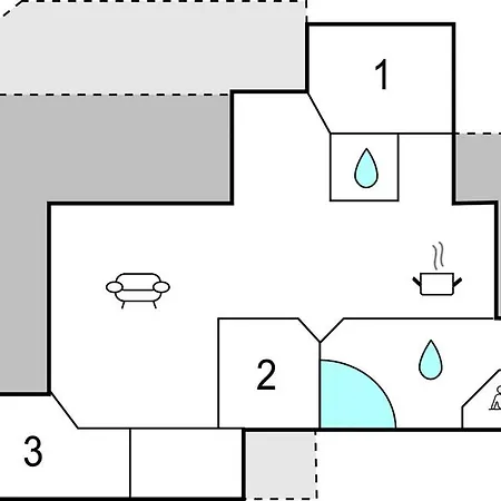 Hébergement de vacances Belle Maison De 3 Chambres À Sydals *